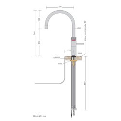 QUOOKER Fusion Round
