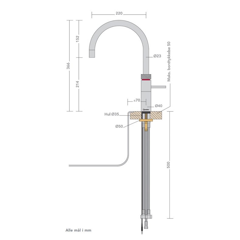 QUOOKER Fusion Round