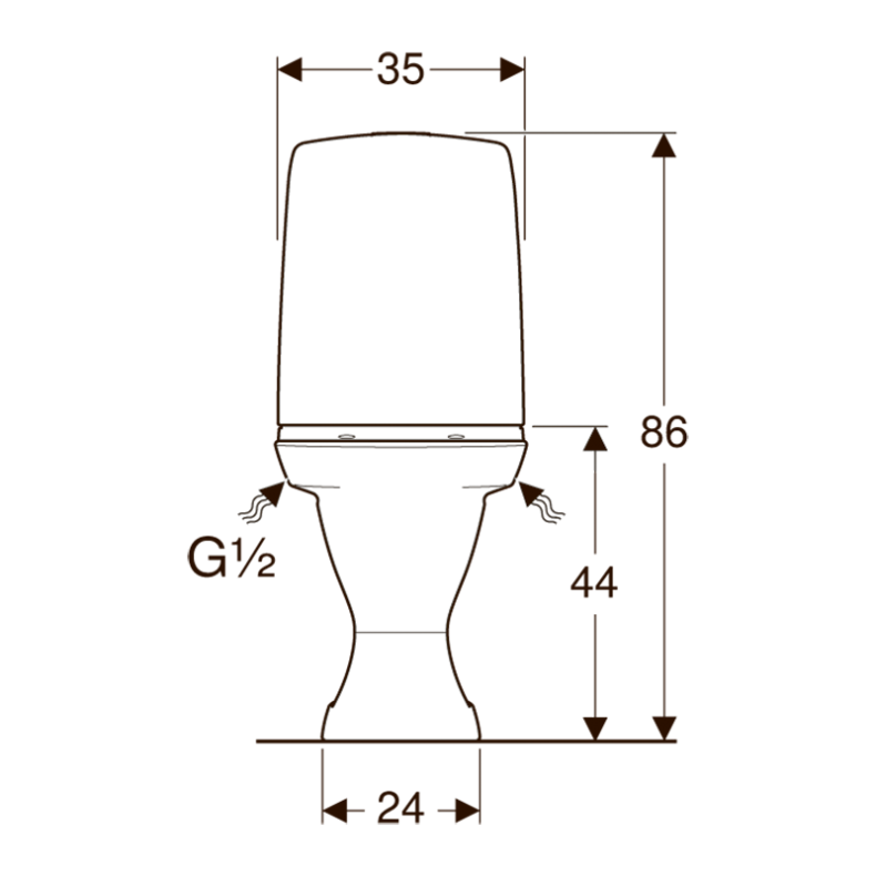 Spira 6270 Synlig S-ls