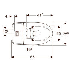 Spira 6262 Skjult P-ls